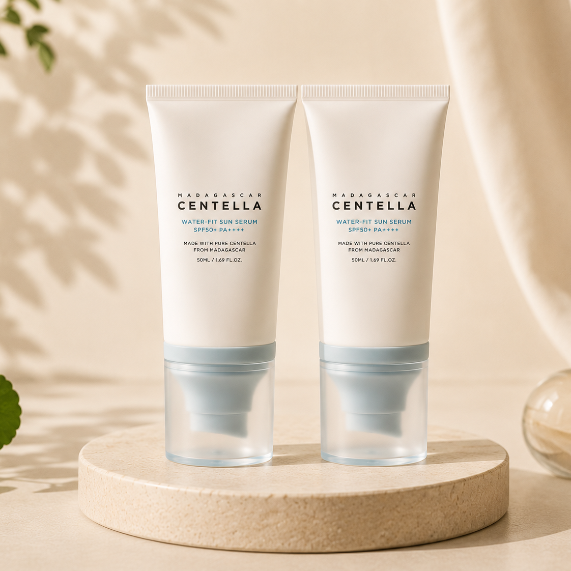 Protector Solar Centella SPF50+ Protección diaria con centella asiática.