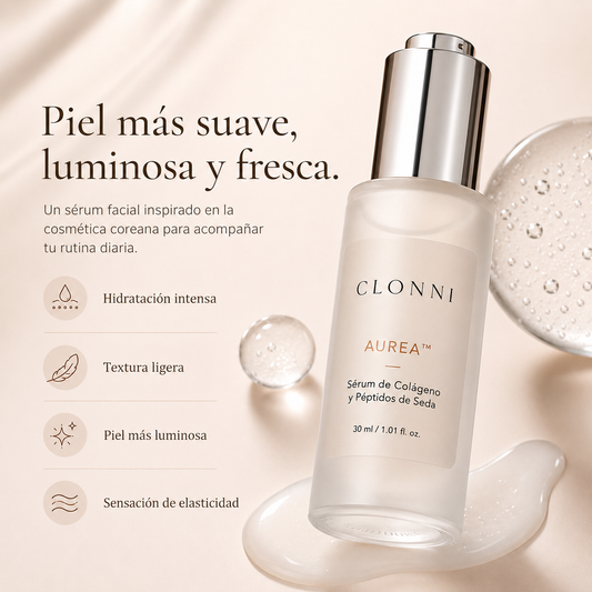 AUREA™ Sérum Coreano de Colágeno y Péptidos de Seda