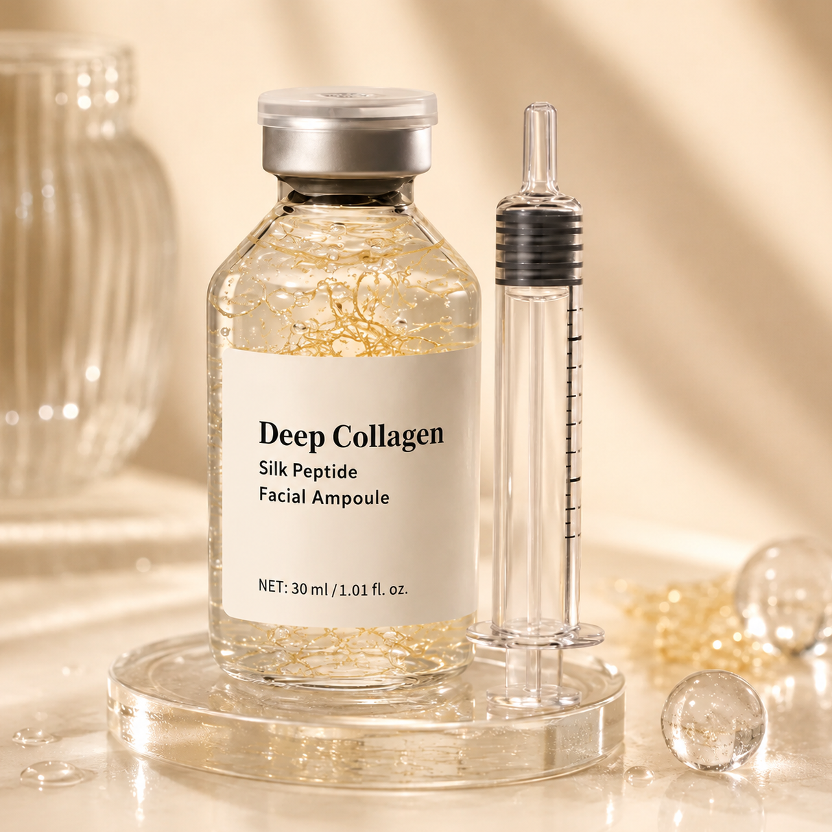 Sérum Reafirmante de Colágeno y Péptidos de Seda