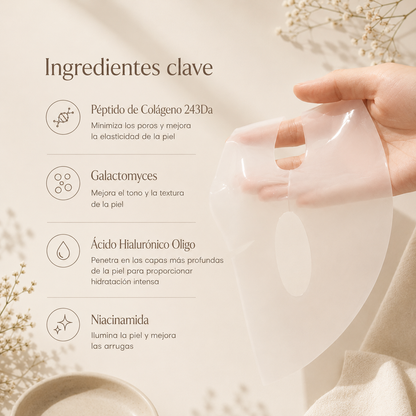 Mascarilla de Colágeno y Retinol para una Piel Más Firme y Luminosa
